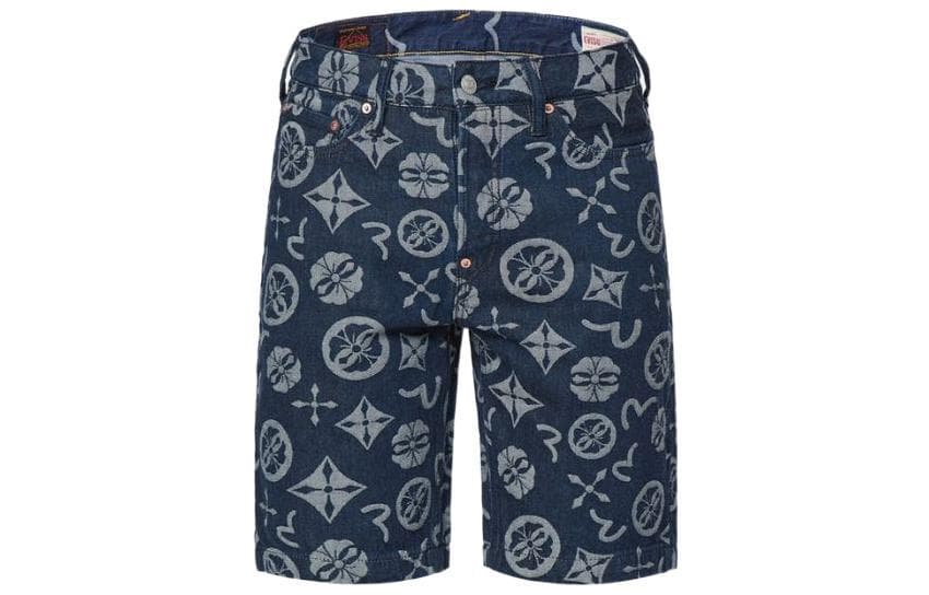 Джинсовые шорты EVISU SS22 - изображение 1