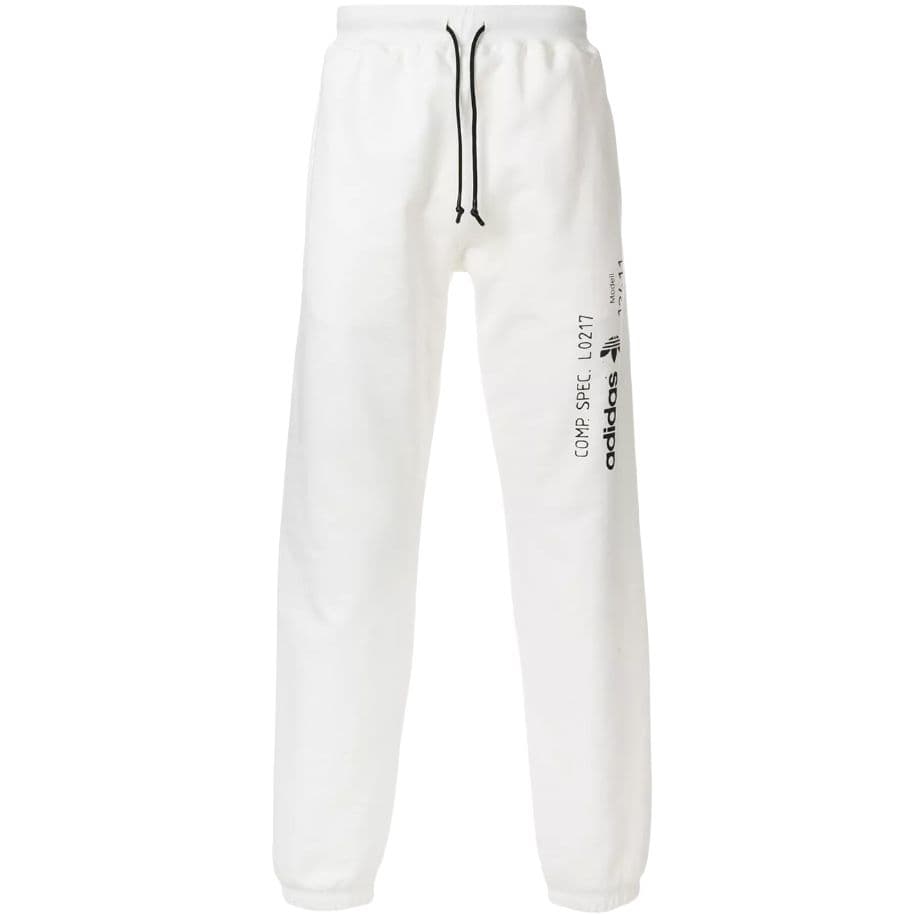 Штаны Adidas Originals x Alexander Wang Повседневные штаны Мужские Белые - изображение 1