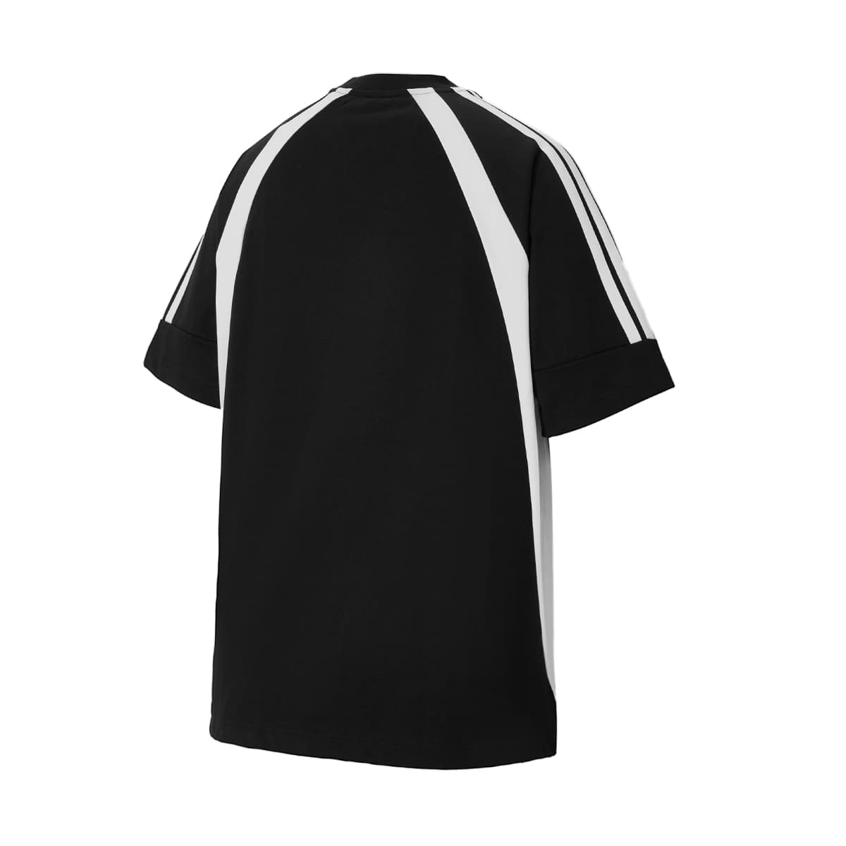 Футболка Adidas 3 Stripes T-Shirt Мужская Черная - изображение 2