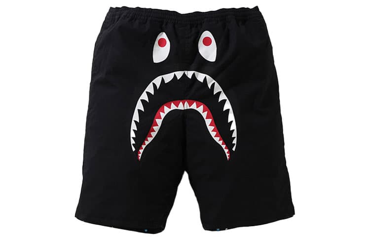 Шорты BAPE Shark Print Reversible Shorts - изображение 1