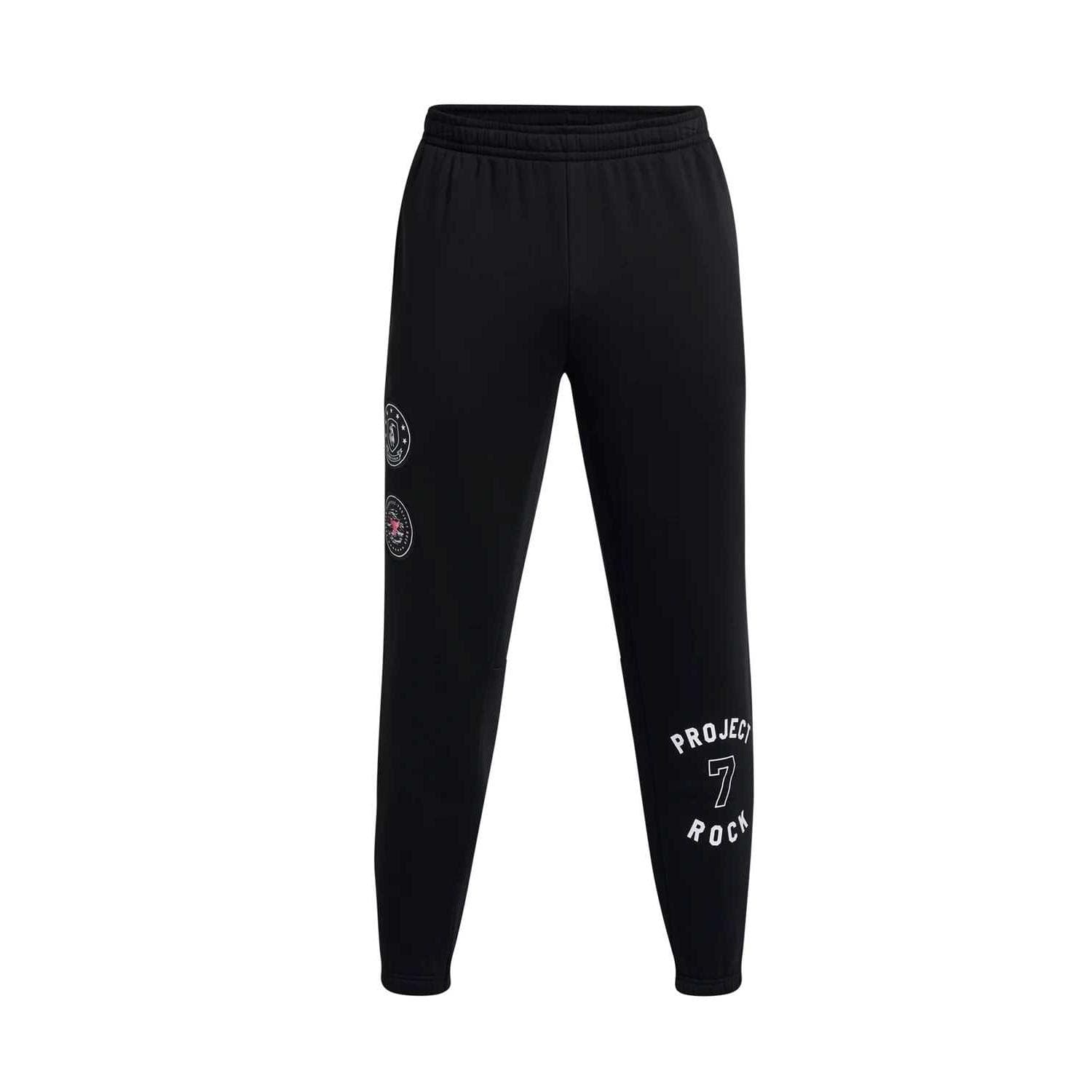 Штаны Under Armour Project Rock Повседневные Штаны Мужские Черные - изображение 1