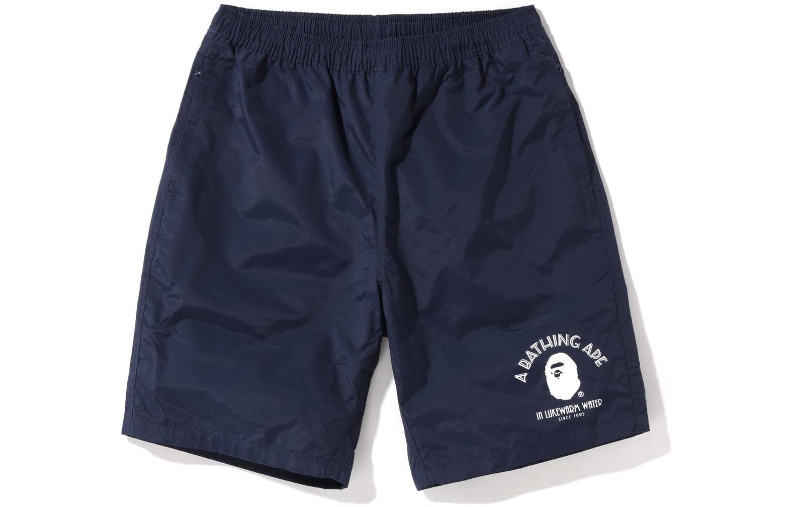 Шорты A BATHING APE SS22 Nylon Beach Shorts Logo - изображение 1