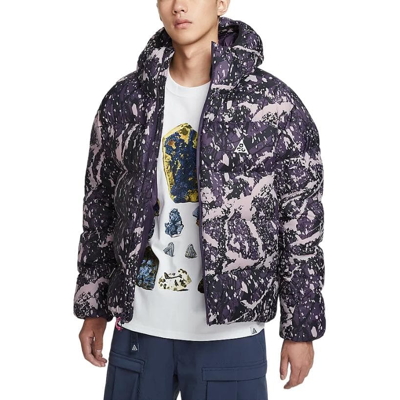 Зимняя куртка пуховик Nike ACGPrimaLoft Lunar Lake Therma-FIT ADV logo - изображение 3