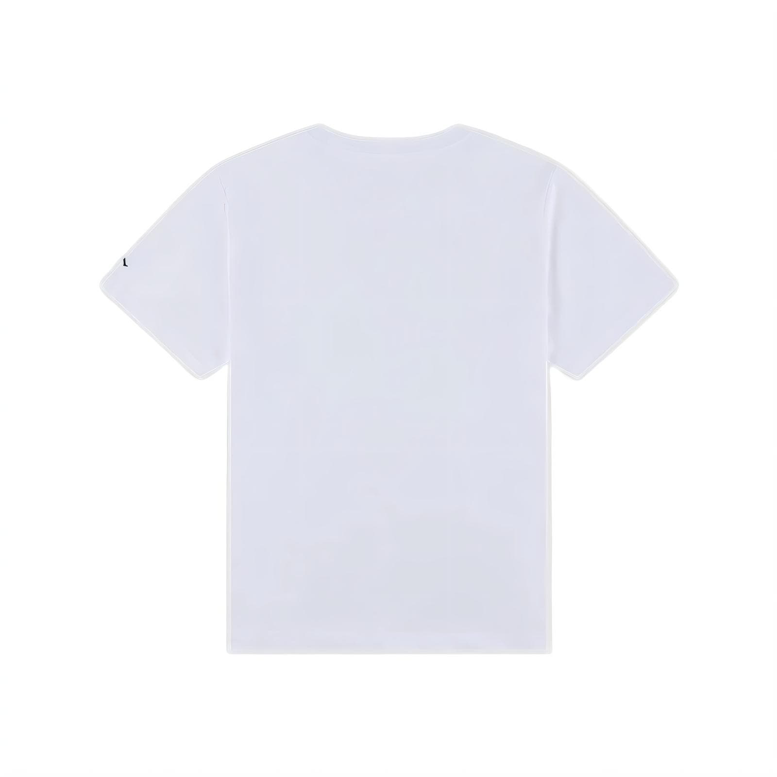 Футболка Jordan AJ1 Jumpman T-Shirt Мягкая и удобная простая универсальная футболка с круглым вырезом и коротким рукавом Белый Детский - изображение 2