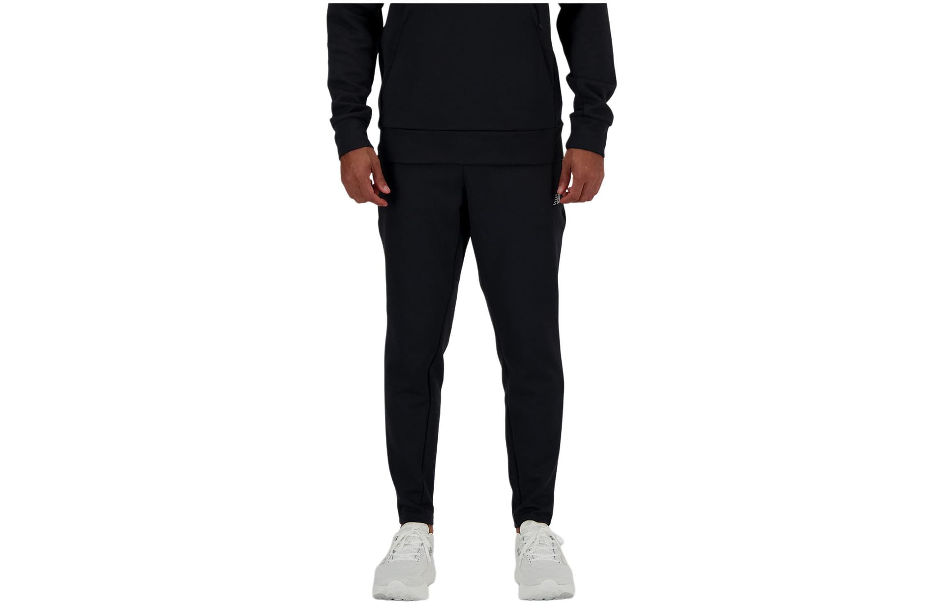 Штаны New Balance Tech KNIT Брюки Повседневные Мужские Черные - изображение 1