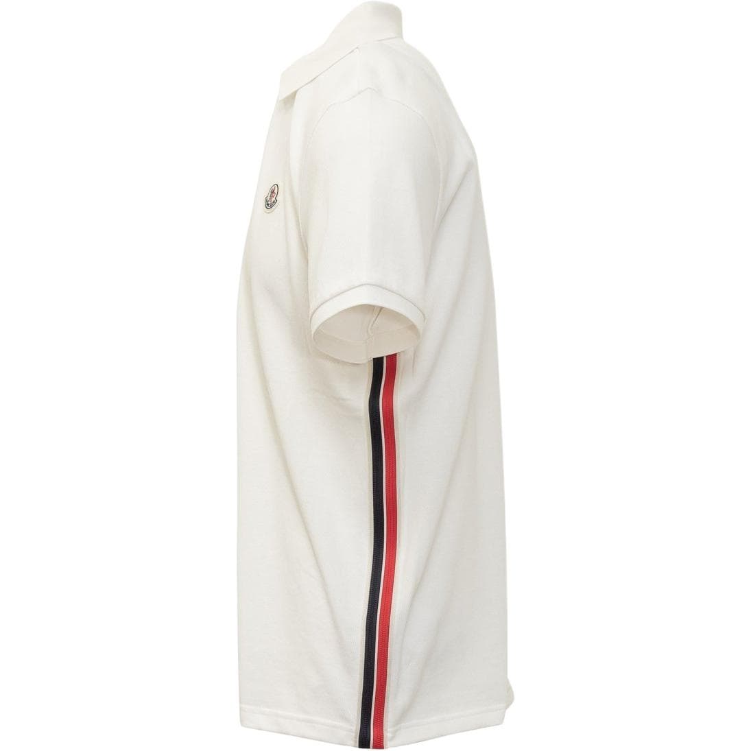 Поло Moncler Белая Мужская Поло - изображение 3
