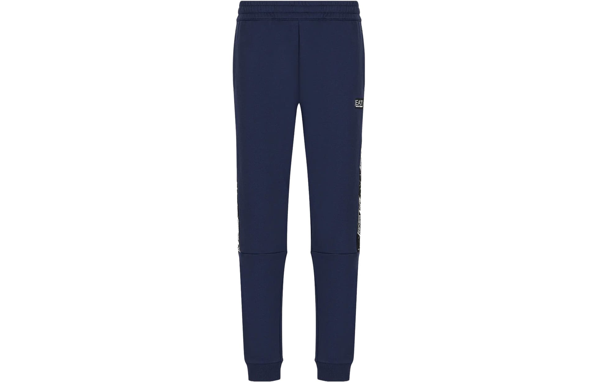 Штаны EMPORIO ARMANI EA7 Темно-синие мужские повседневные штаны - изображение 1