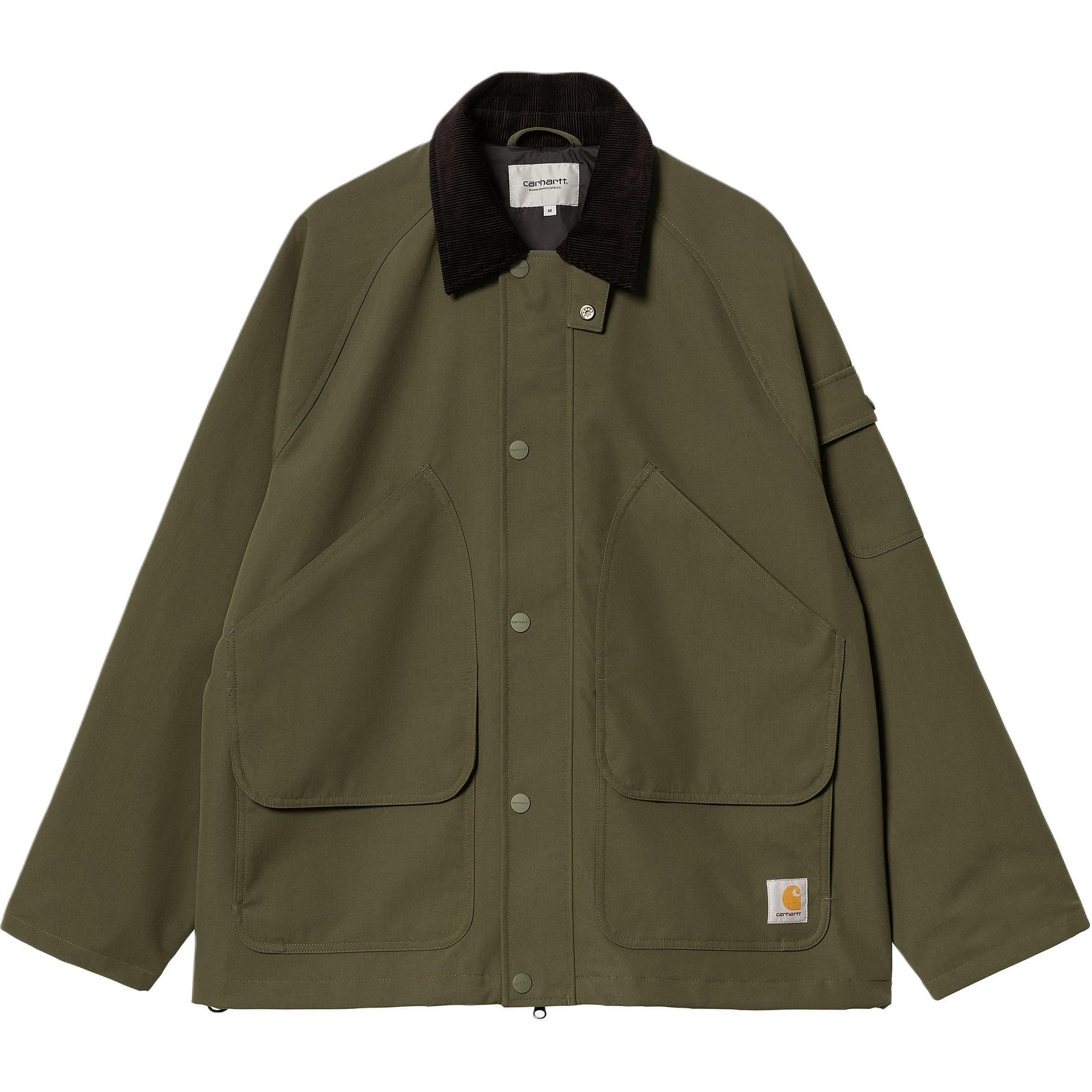 Куртка Carhartt WIP FW24 K For Fullscreen Clarton Куртка Мужская Армейский Зеленый - изображение 1