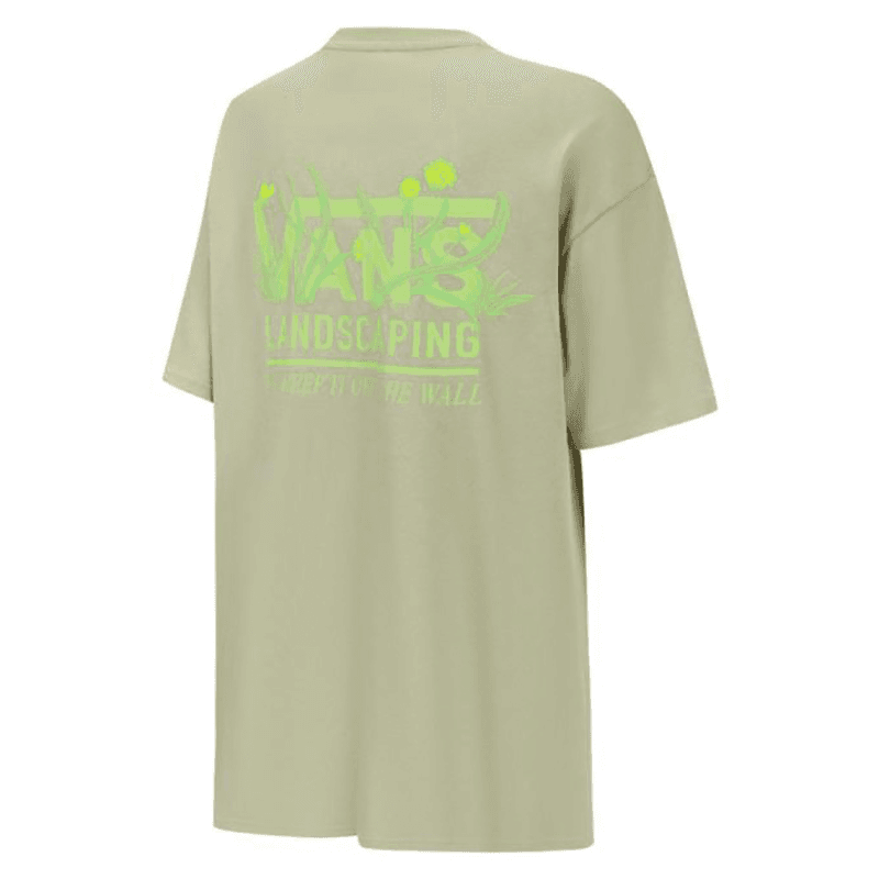 Футболка Vans Logo Tee Green - изображение 2