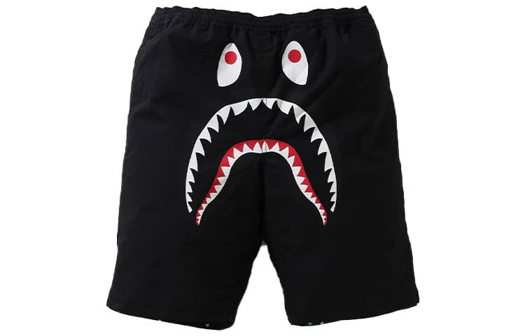 Шорты A BATHING APE Shark Space Print Shorts - изображение 1