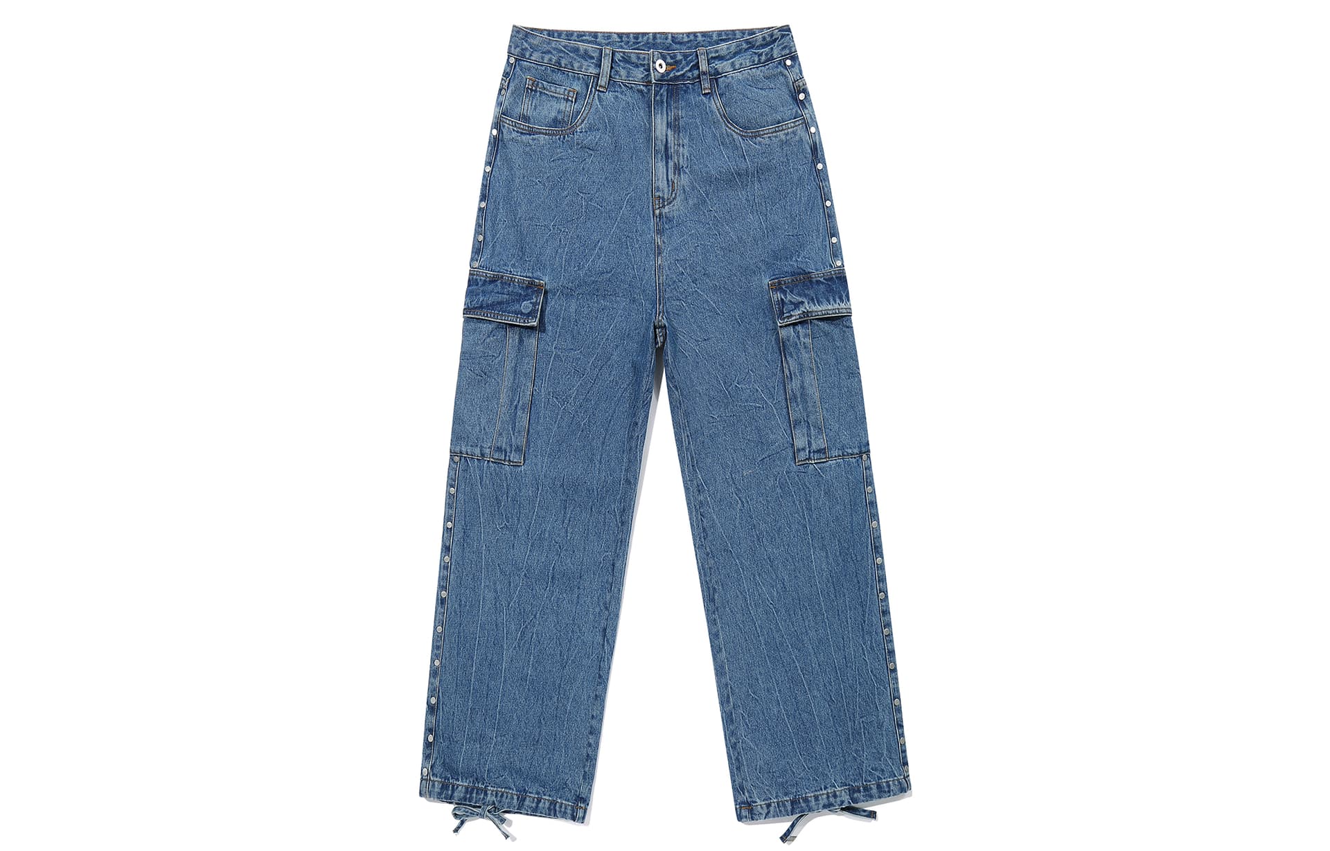 Штаны Guuka Blue Men's Jeans Guuka Синий Мужской Джинсы - изображение 1
