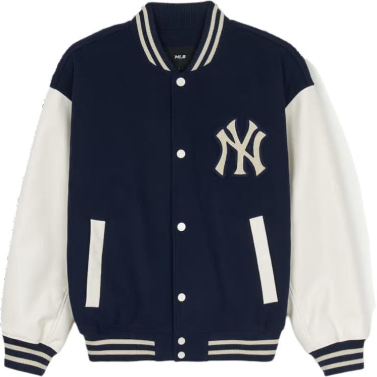 Куртка MLB Varsity New York Yankees Куртка Унисекс Морской Синий - изображение 1