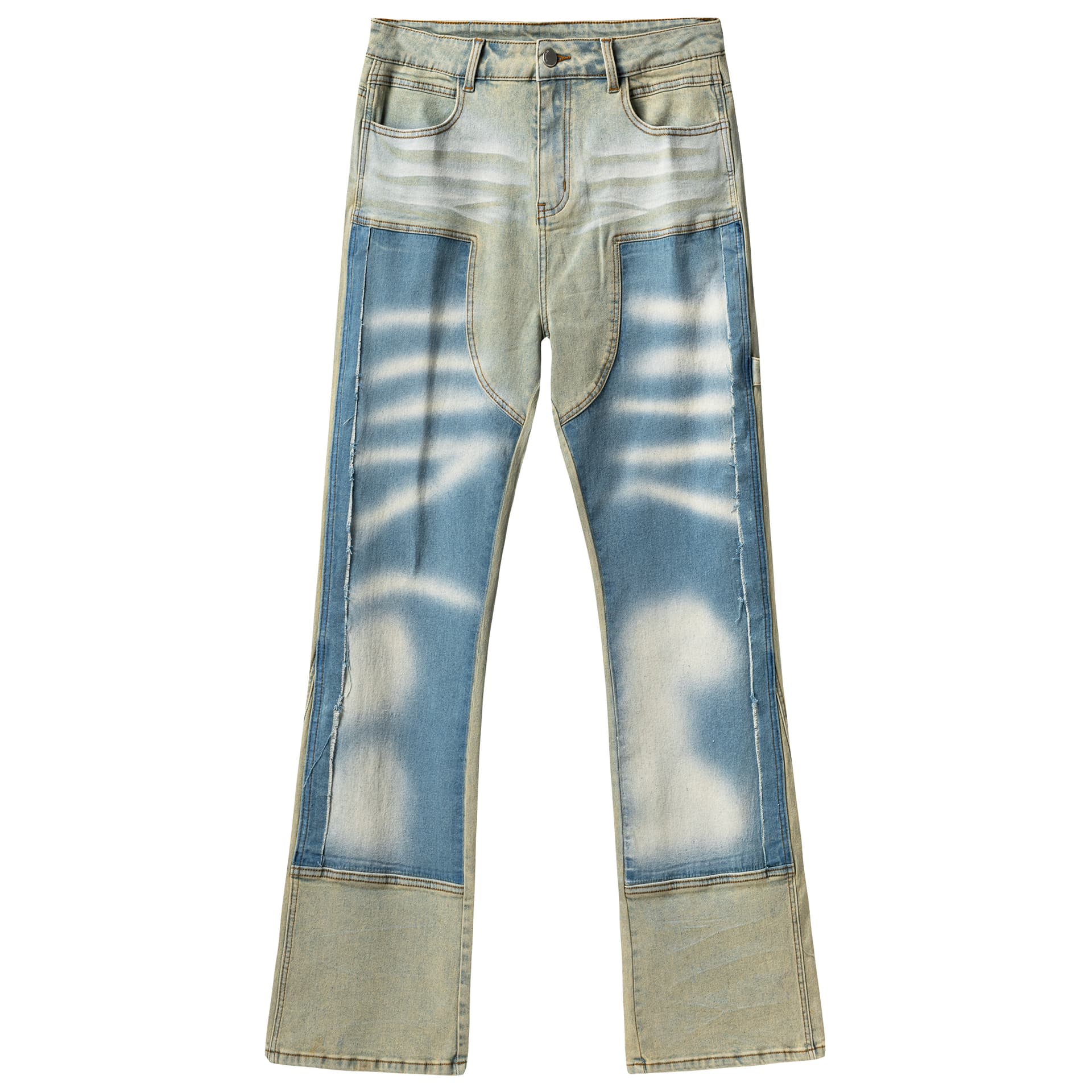 Штаны XINYINSU 24FW Джинсы Унисекс Blue - изображение 1