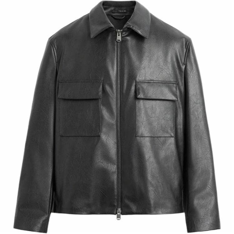 Кожаная куртки ZARA - изображение 1