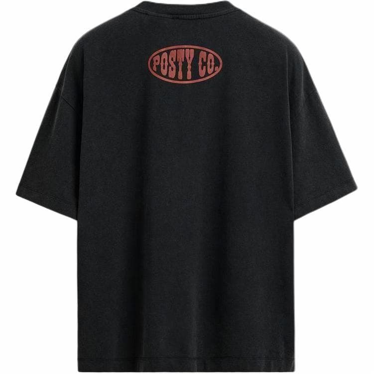 Футболка ZARA Printed T-Shirt Coal Gray - изображение 2