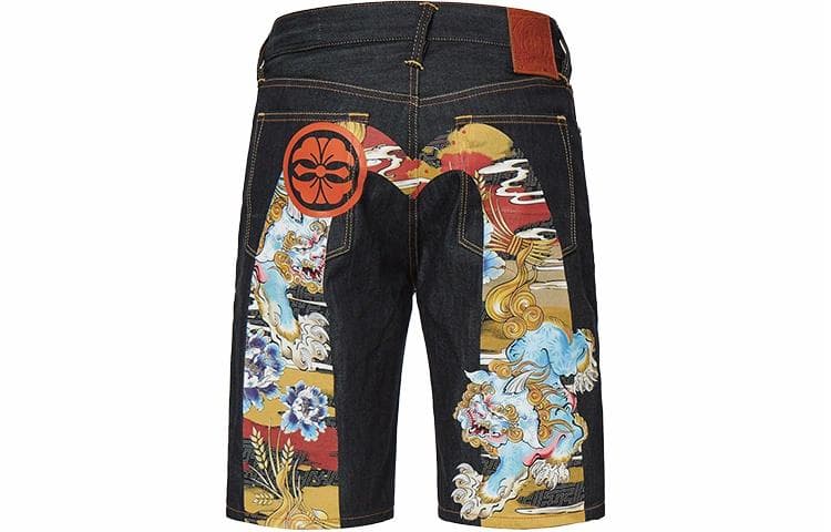 Джинсовые шорты EVISU SS22 m - изображение 1
