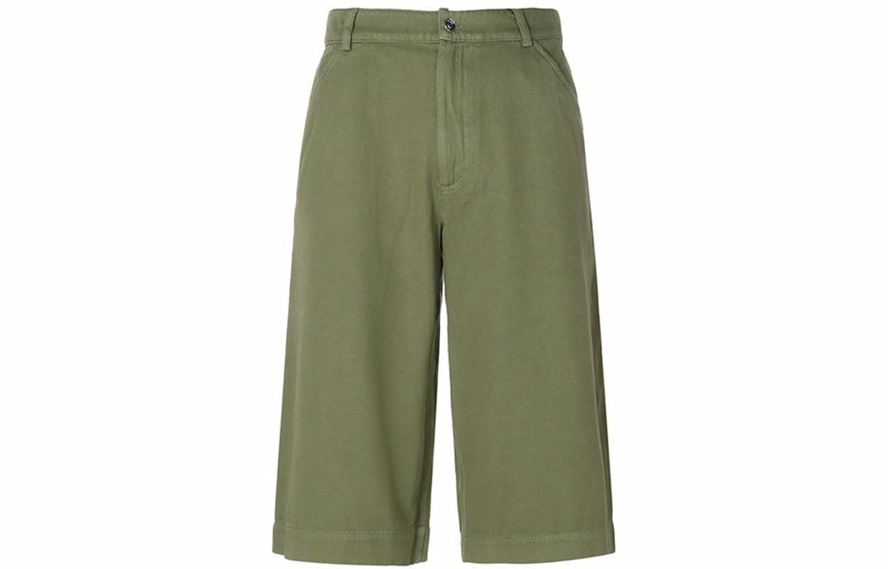 Шорты KENZO Olive Green Shorts - изображение 1