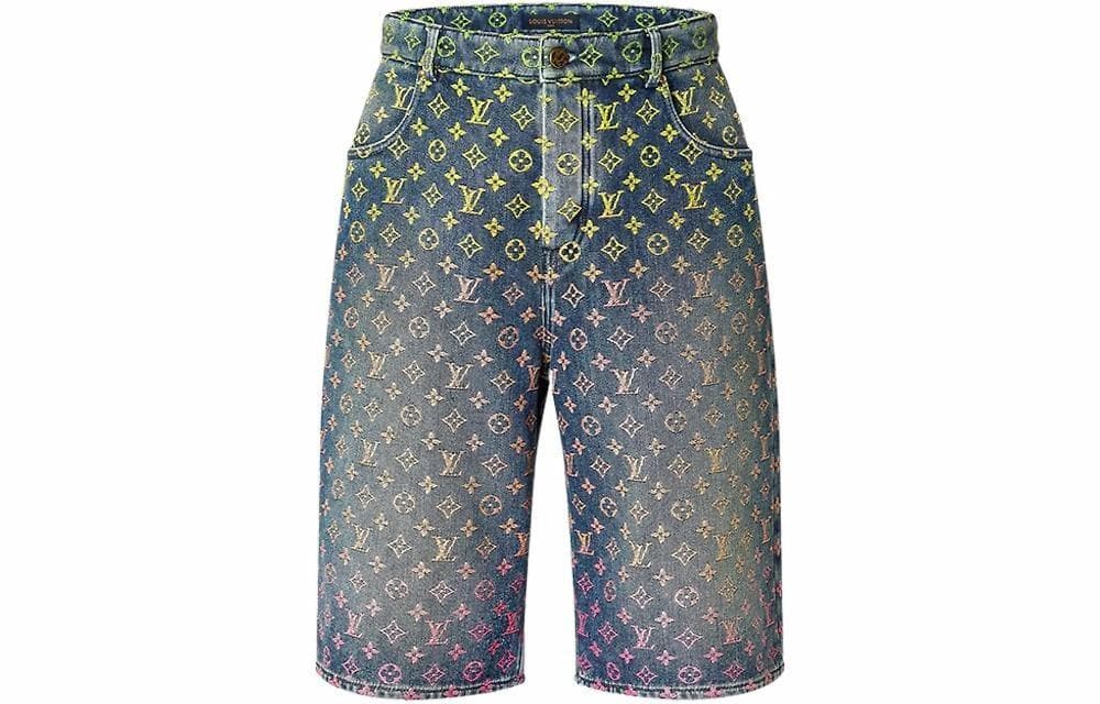 Джинсовые шорты Louis Vuitton - изображение 1