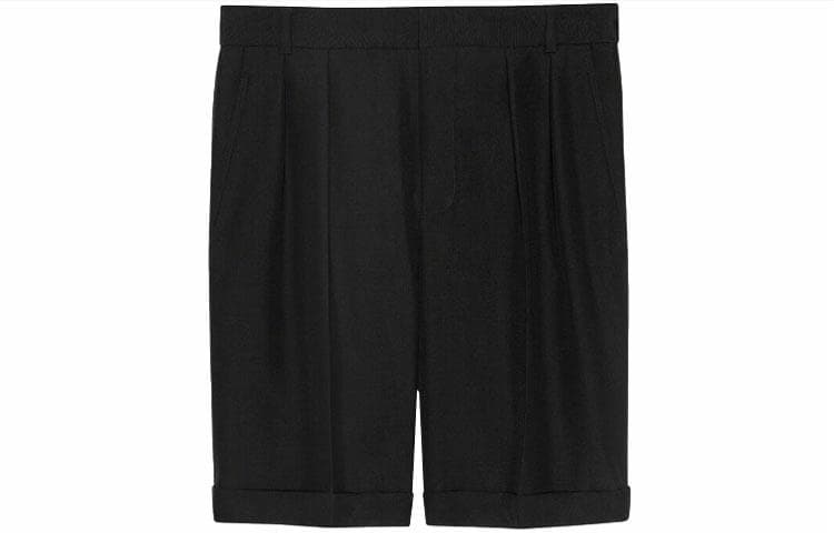 Шорты SAINT LAURENT SS21 Black Shorts - изображение 1