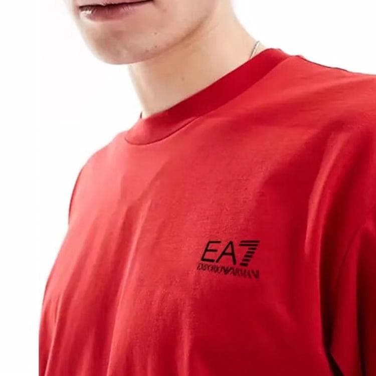 Футболка Emporio Armani EA7 Red T-Shirt - изображение 5