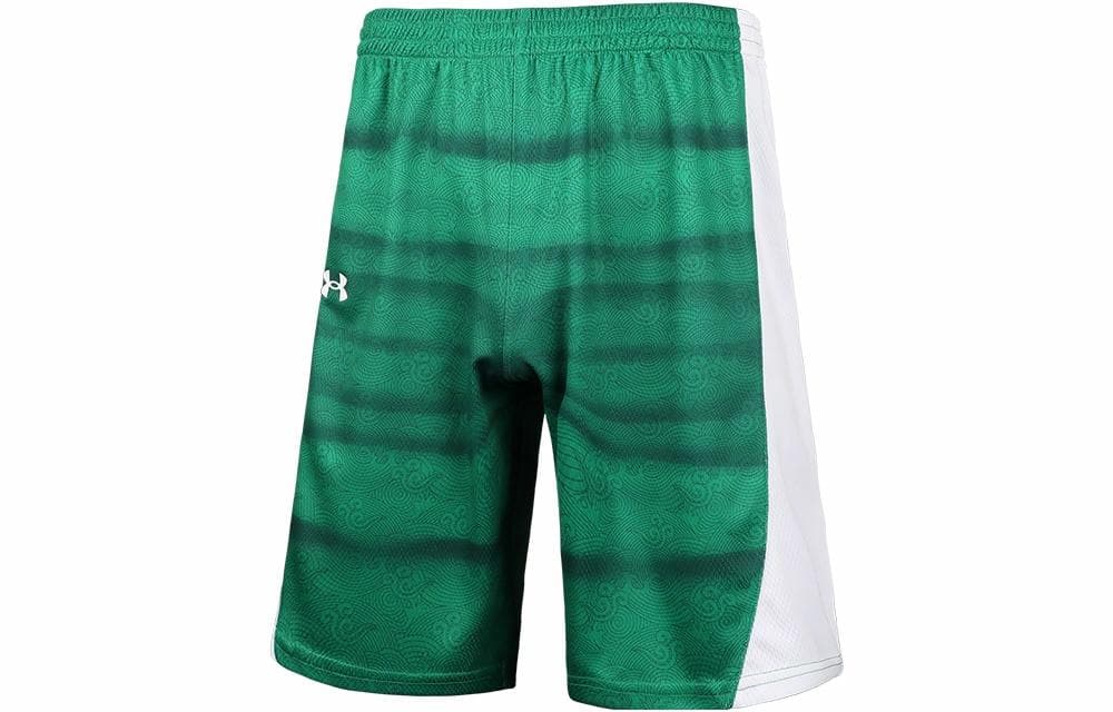 Шорты Under Armour Basketball Knit Shorts Green - изображение 1