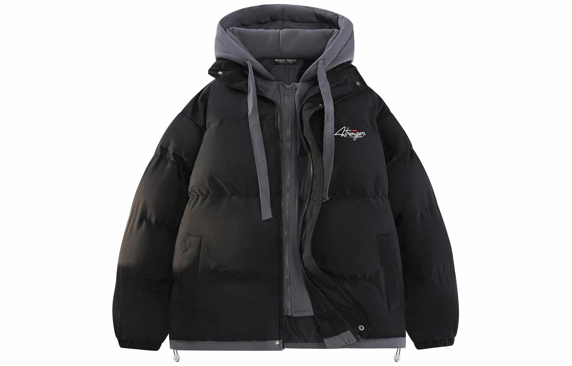 Зимняя куртка пуховик BOBBY ABLEY Logo - изображение 1