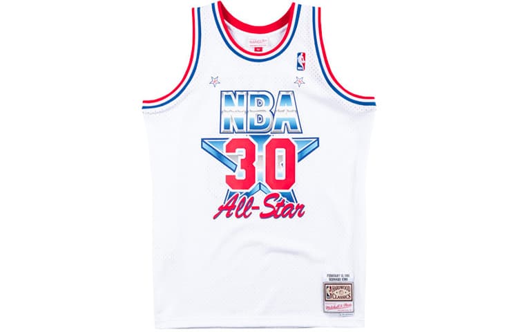Баскетбольная майка Mitchell Ness NBA SW 91 30 - изображение 1