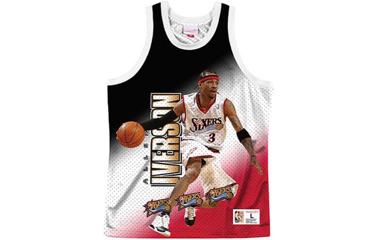 Баскетбольная майка Mitchell Ness NBA 76 3 - изображение 1