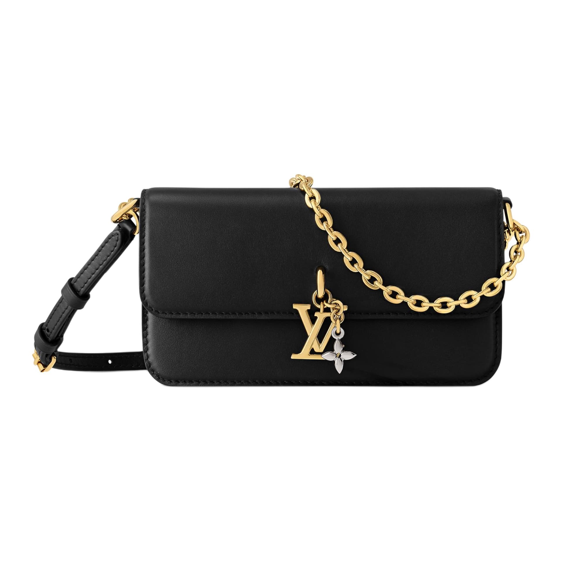 Сумка через плечо Louis Vuitton Bloom Black - изображение 1
