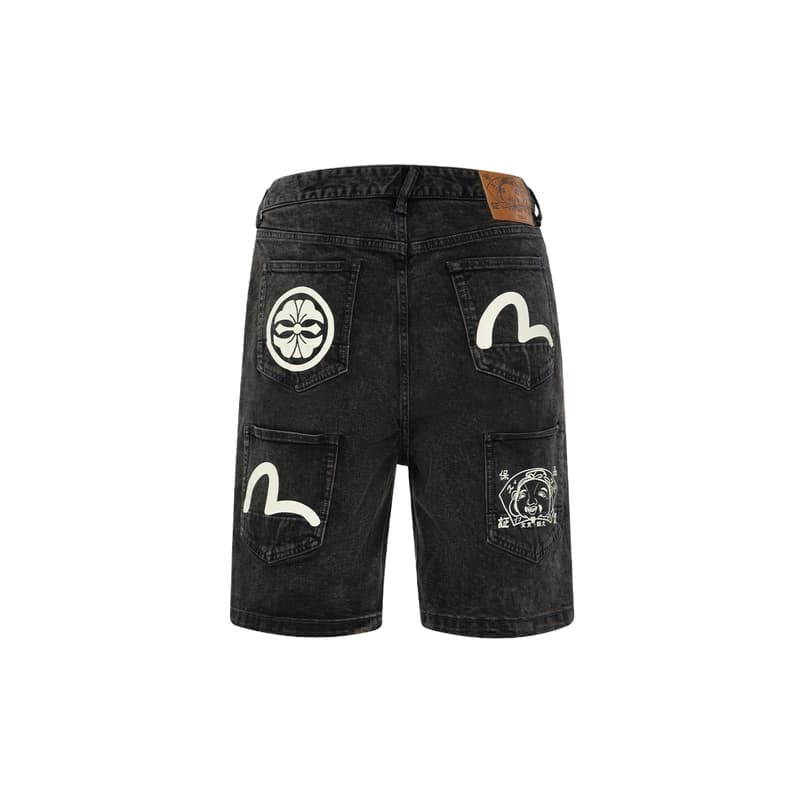 Джинсовые шорты EVISU SS24 - изображение 1
