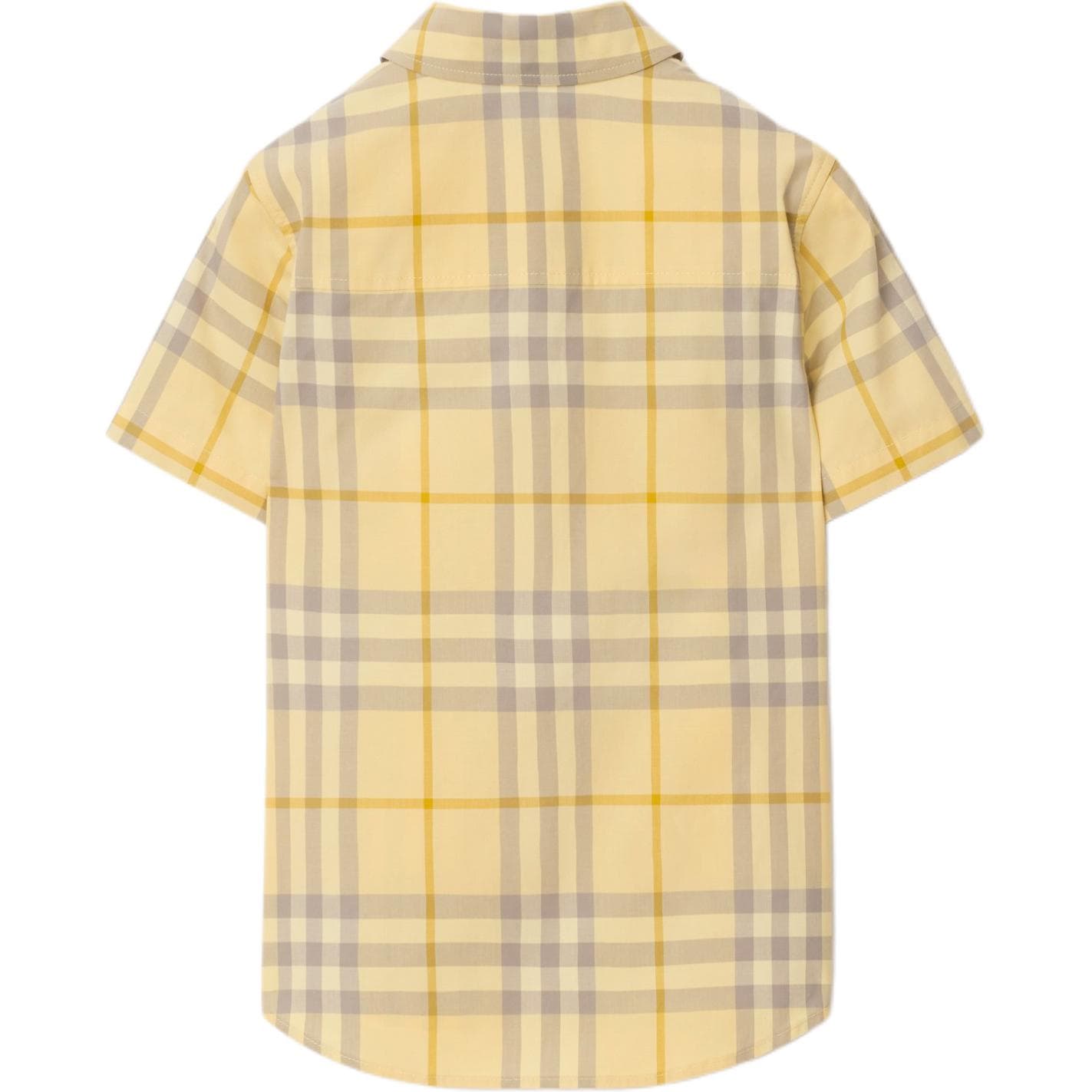 Burberry Рубашки Летние Детские Желтые - изображение 2