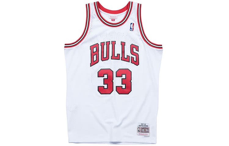 Баскетбольная майка Mitchell Ness NBA SW 1997-98 33 - изображение 1