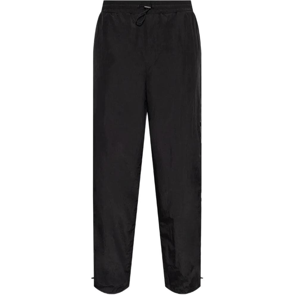 Штаны VERSACE JEANS COUTURE SS25 Вязаные спортивные брюки мужские черные - изображение 1