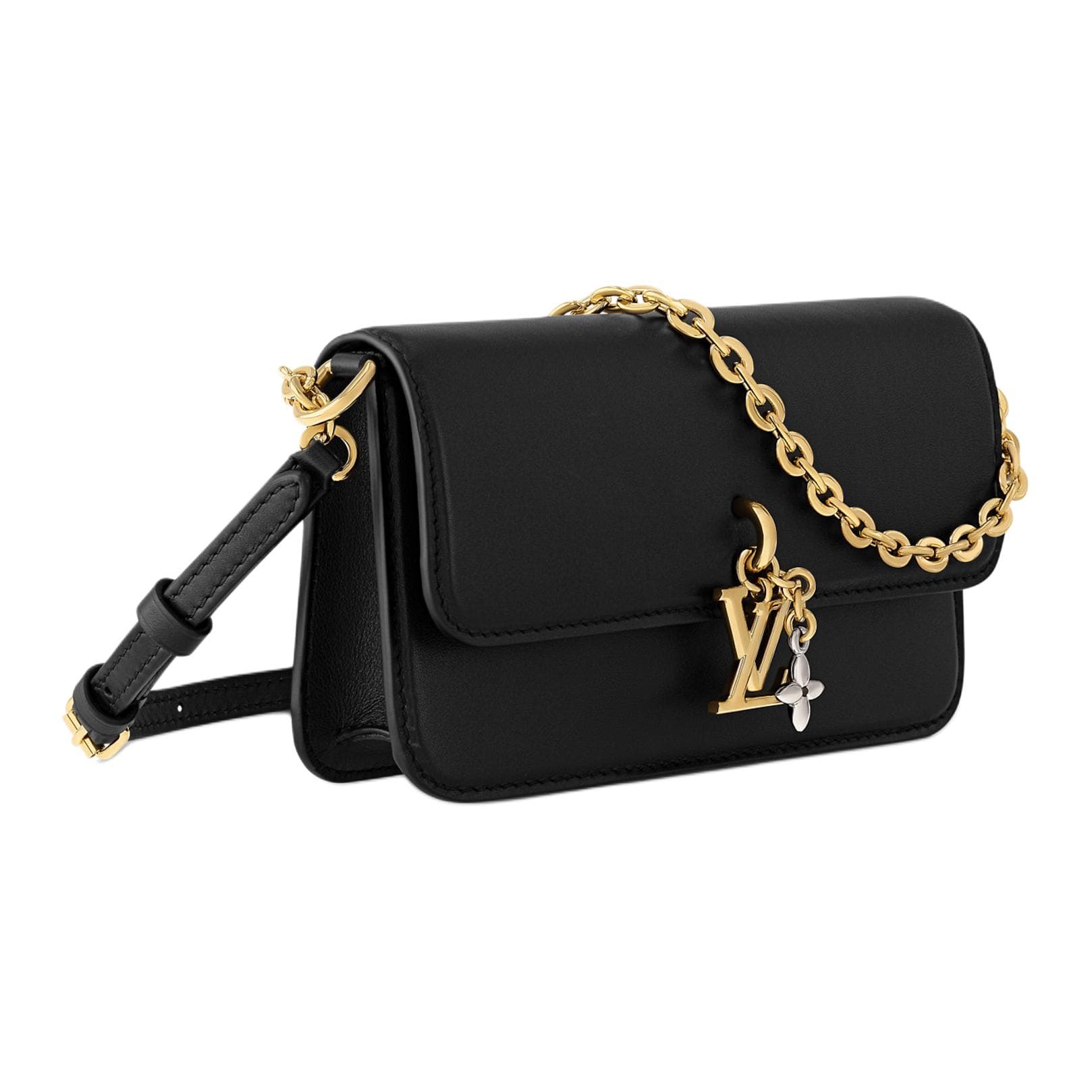 Сумка через плечо Louis Vuitton Bloom Black - изображение 2