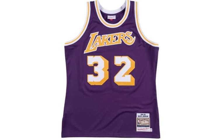 Баскетбольная майка Mitchell Ness NBA AU 1984-85 32 - изображение 1