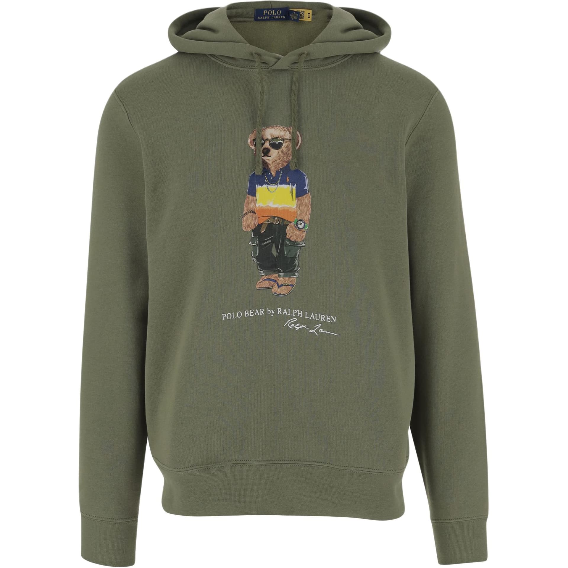 Худи Polo Ralph Lauren Худи-ханьфу платье мужское зеленое - изображение 1