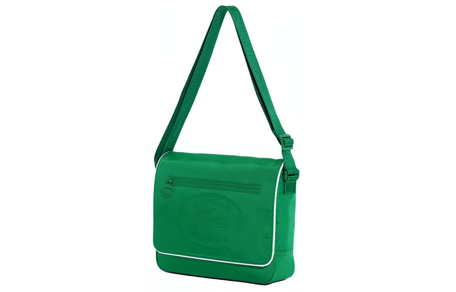 Сумка через плечо Supreme x LACOSTE FW19 Week 5 Small Messenger Bag - изображение 1