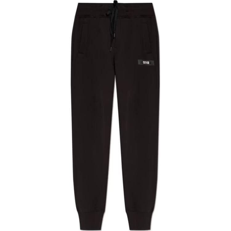 Штаны VERSACE JEANS COUTURE Повседневные брюки Мужские Черные - изображение 1