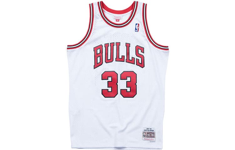 Баскетбольная майка Mitchell Ness NBA SW 1997-98 33 - изображение 1