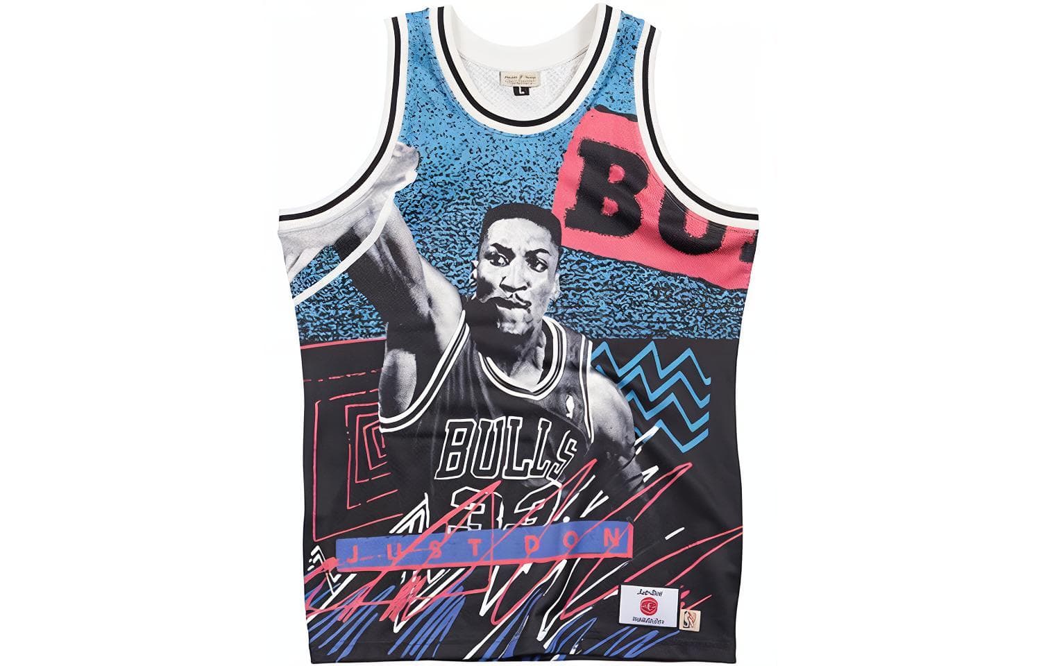 Баскетбольная майка Mitchell Ness x Just Don - изображение 1