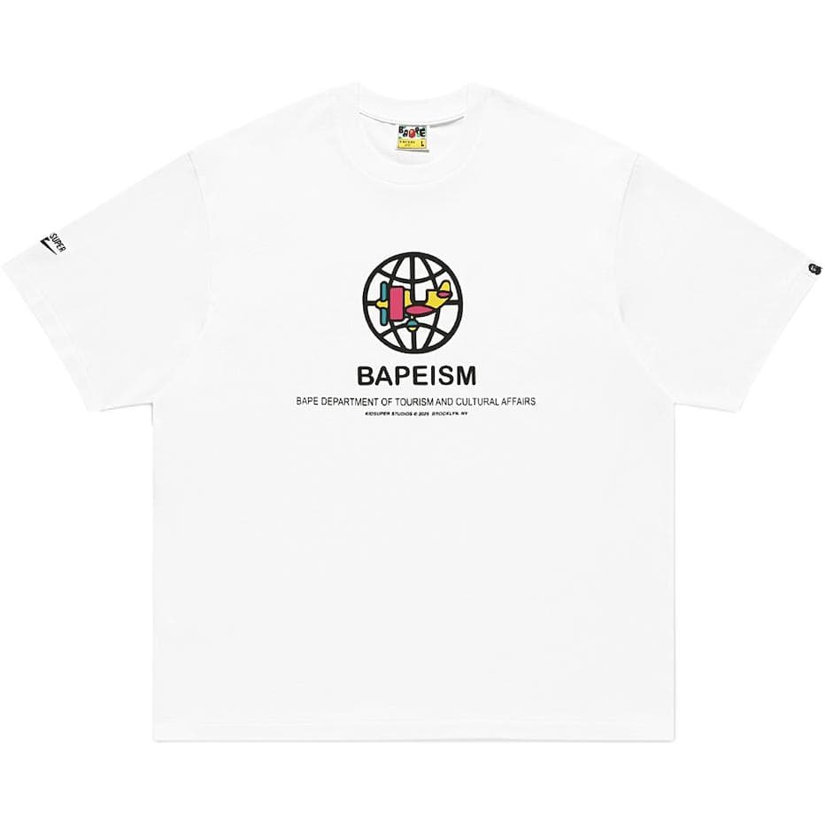 Футболка A BATHING APE KidSuper Studios Collaboration Унисекс T-рубашки - изображение 1