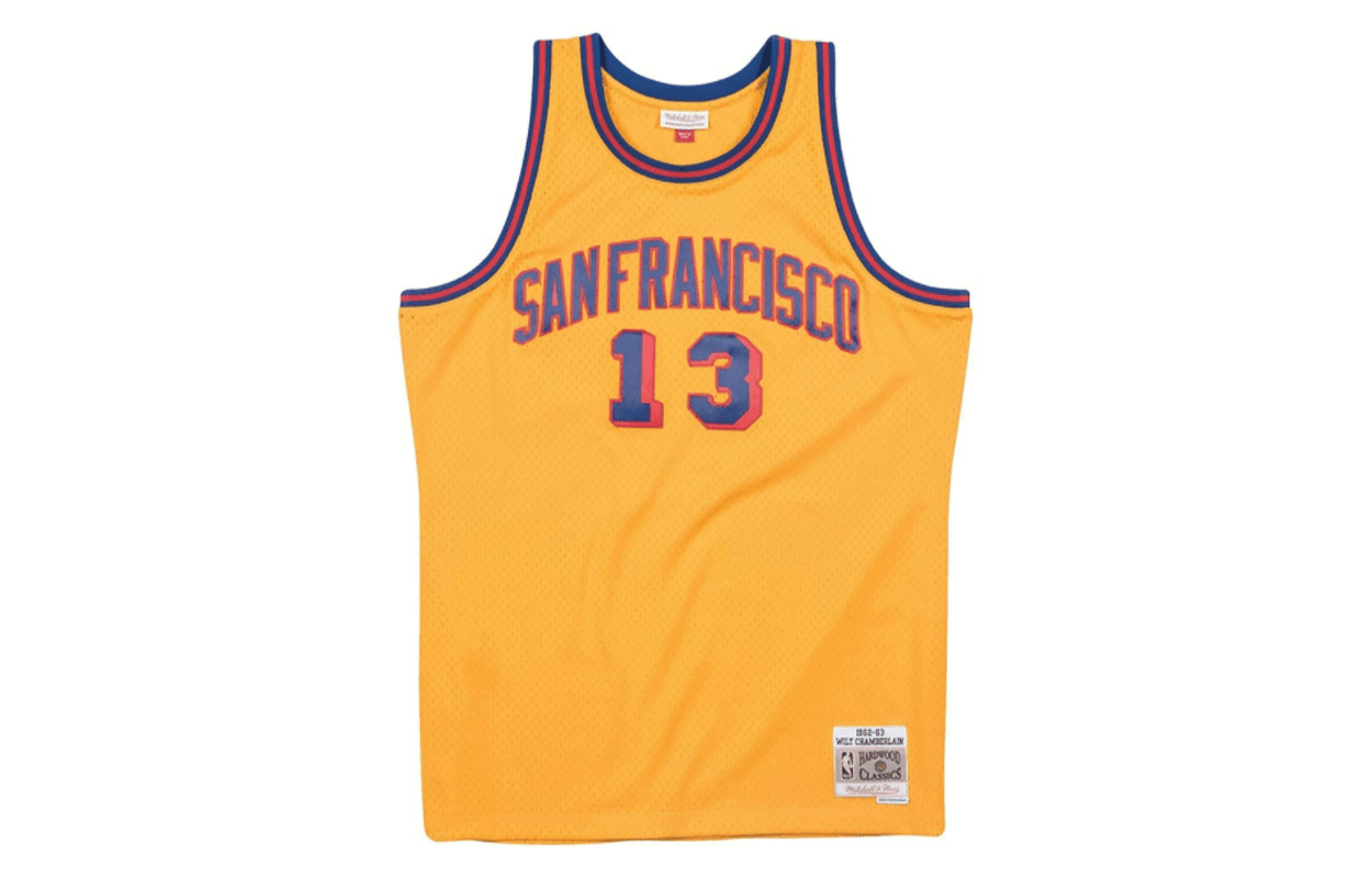 Баскетбольная майка Mitchell Ness NBA SW 1962-63 13 - изображение 1