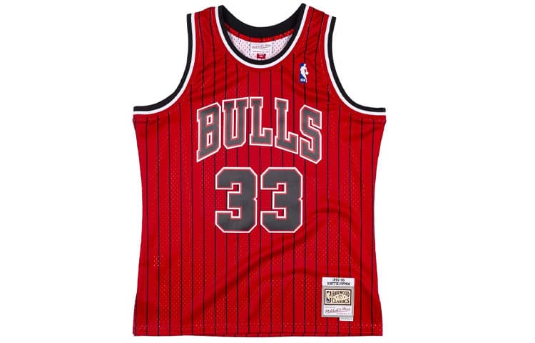 Баскетбольная майка Mitchell Ness SW 95-96 33 - изображение 1