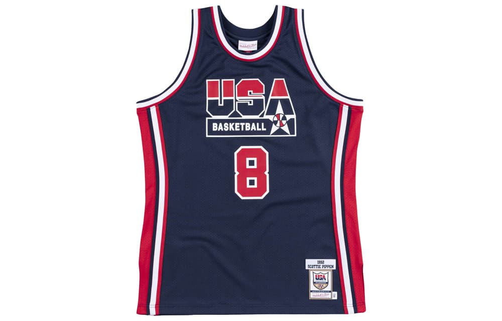 Баскетбольная майка Mitchell Ness Authentic 1992 - изображение 1
