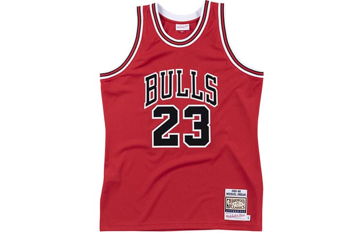 Баскетбольная майка Mitchell Ness NBA AU 85-86 23 - изображение 1