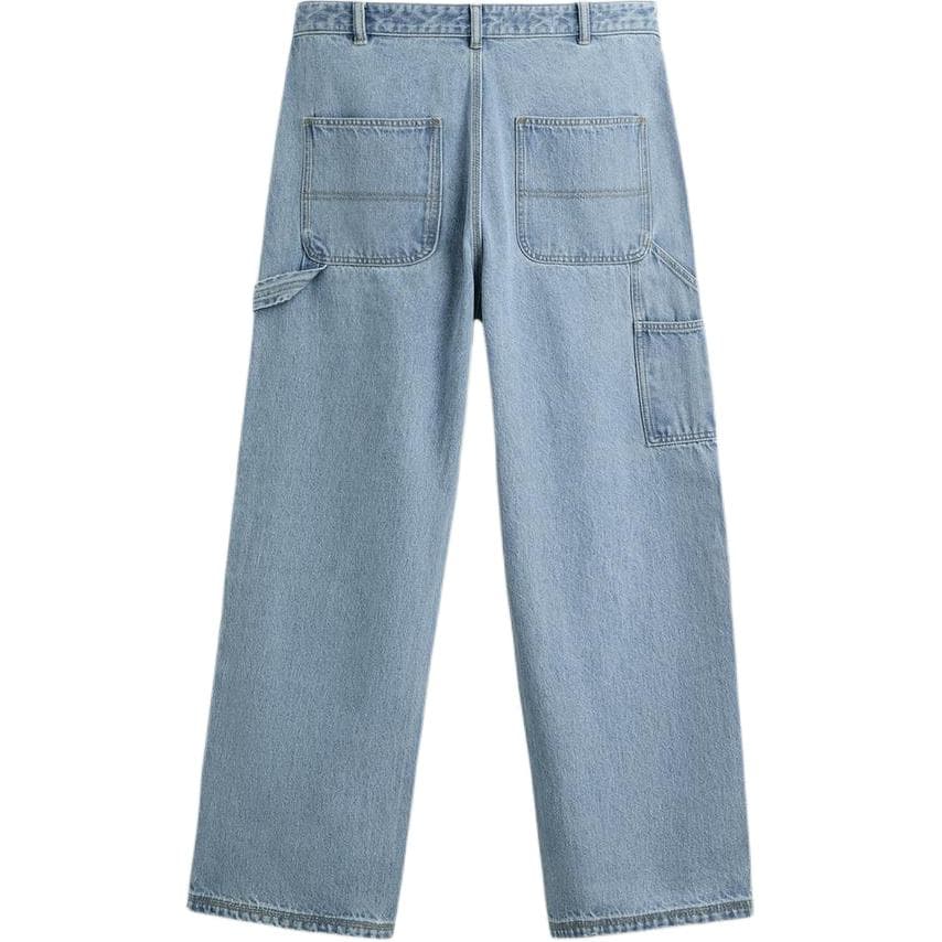 Штаны ZARA Light Blue Men's Jeans ZARA Светло-голубые мужские джинсы - изображение 2