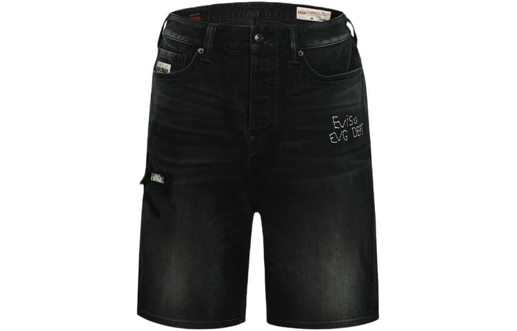 Джинсовые шорты EVISU SS24 - изображение 1