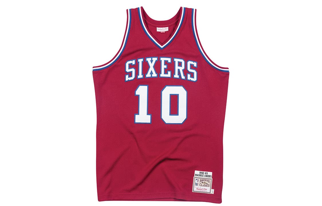 Баскетбольная майка Mitchell Ness NBA AU 82-83 76 10 - изображение 1