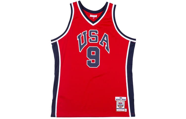 Баскетбольная майка Mitchell Ness NBA AU USA 9 - изображение 1