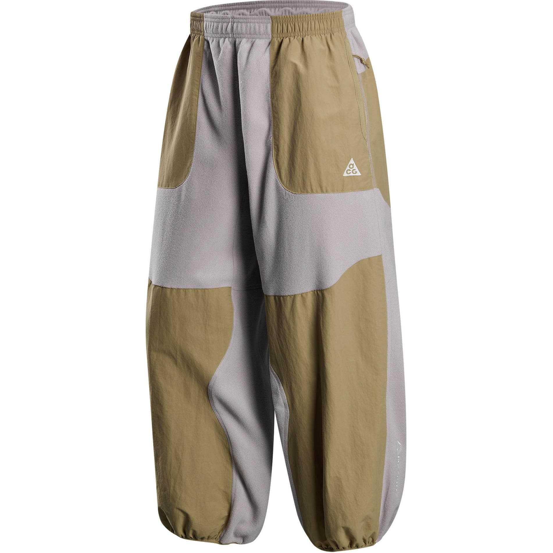 Штаны Nike ACG Wolf Wood Повседневные брюки Мужские Университетский Серый Абрикосовый Чай Коричневый Гора Белый - изображение 1